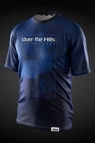 Koszulka męska MTB Over the hills
