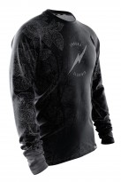 Koszulka jersey cotton touch męska - Enduro Electric Forest