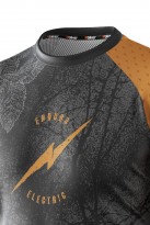 Koszulka rowerowa męska - Enduro Electric Forest
