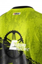 Koszulka rowerowa męska - Enduro Electric