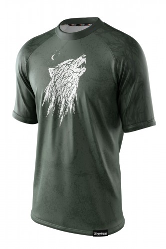 Koszulka sportowa męska - Wild Wolf