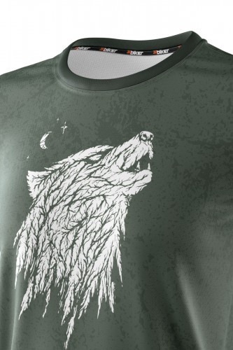 Koszulka sportowa damska - Wild Wolf Koszulka sportowa damska - Wild Wolf