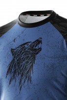 Koszulka jersey cotton touch męska - Wild Wolf