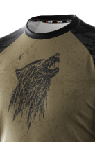 Koszulka jersey cotton touch męska - Wild Wolf
