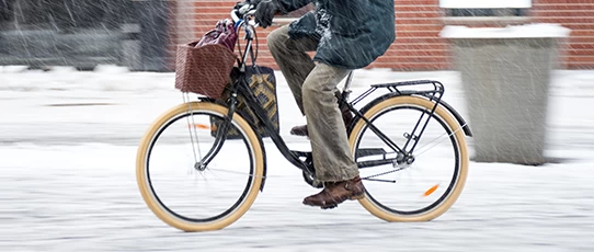 Jak przygotować rower na jazdę w zimie?
