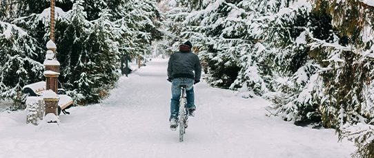 Jazda na rowerze zimą – czy warto?