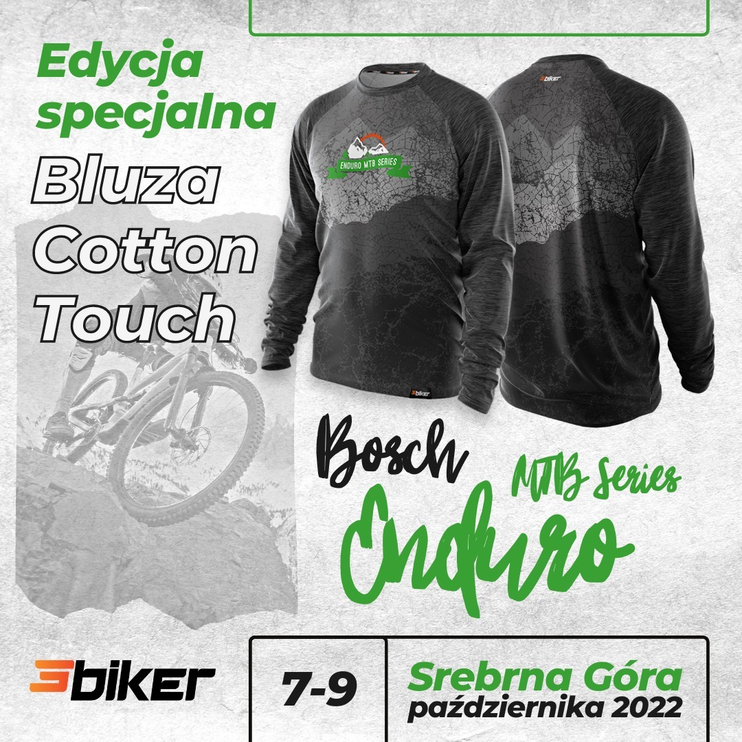 Enduro MTB Series w Srebrnej Górze i nowa bluza  Cotton Touch  od 3Biker!
